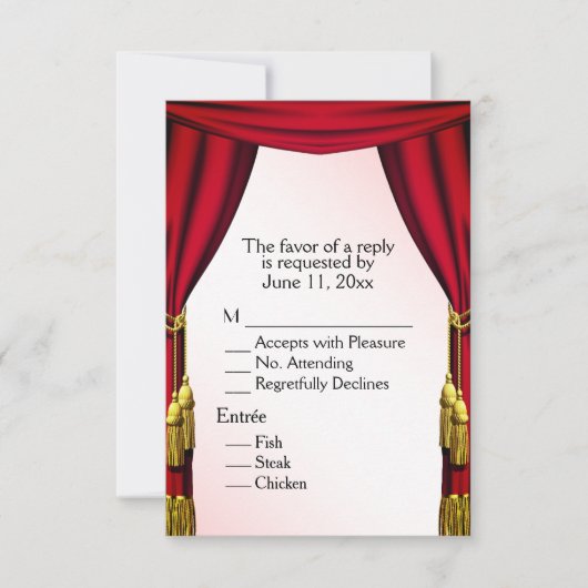Hamlet Theater Theme RSVP (Voorkant)