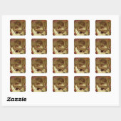 Hamlet Vierkante Sticker (Vel)