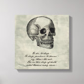 Hamlet - William Shakespeare Canvas Afdruk (Voorkant)