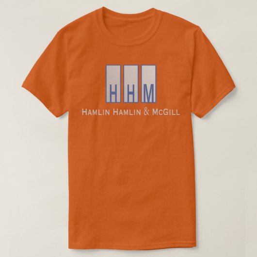 Hamlin Hamlin McGill T-shirt (Design voorkant)