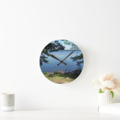 Hamlin Lake Acrylic Wall klok (Huis)