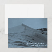 Hamlin Lake Sand Dunes, Michigan Briefkaart (Voorkant / Achterkant)