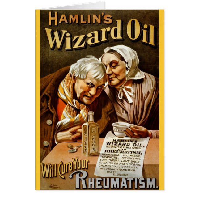 Hamlin's Wizard Oil (Voorkant)