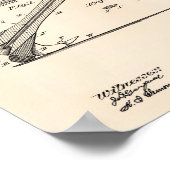 Hammer 1901 Patent Art Old Peper Poster (Hoek)