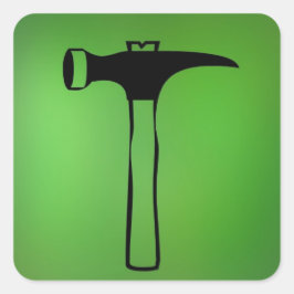 Hammer AH2010 Vierkante Sticker