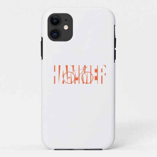 Hammer Case-Mate iPhone Case (Achterkant)