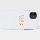 Hammer Case-Mate iPhone Case (Achterkant (horizontaal))
