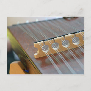 Hammer Dulcimer Bridge naar je verbeelding. Briefkaart