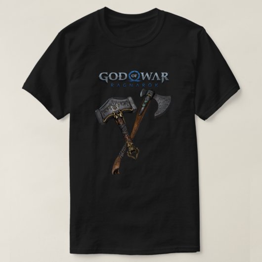 Hammer en Ax van Kratos T-shirt (Design voorkant)