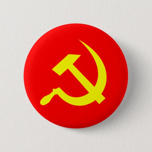 Hammer en Sickle Button (Voorkant)
