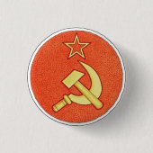 Hammer en Sickle Button (Voorkant)