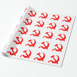 Hammer en Sickle Cadeaupapier