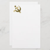 Hammer en sikkel briefpapier (Voorkant / Achterkant)