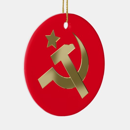 Hammer en sikkel keramisch ornament (Rechts)