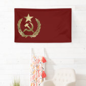 Hammer en sikkel spandoek (Insitu)