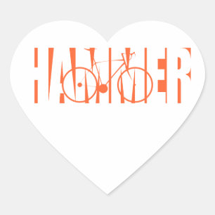 Hammer Hart Sticker
