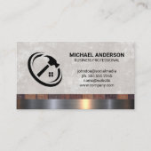 Hammer Home Logo | bouwmateriaal Visitekaartje (Voorkant)