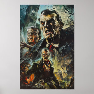 Hammer Horror Films Film Poster