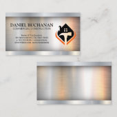 Hammer Metallic Industrial Visitekaartje (Voorkant / Achterkant)