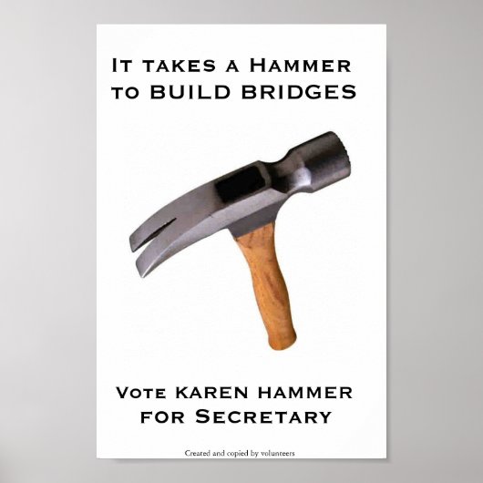 Hammer Poster (Voorkant)