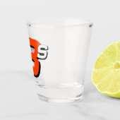 Hammer Racing Shot Glass Glas (Rechts)