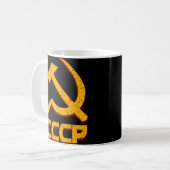 Hammer Sickle Sovjet-Unie Koffiemok (Voorkant links)