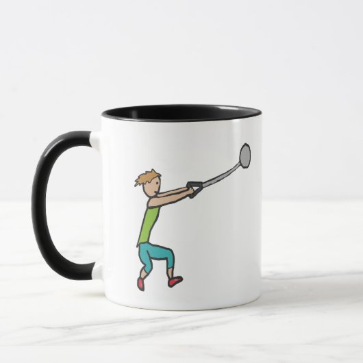Hammer Throw Mok (Links)