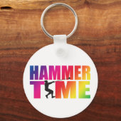Hammer Throw Track en Field Sleutelhanger (Voorkant)