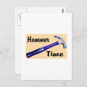 Hammer Time Briefkaart (Voorkant / Achterkant)