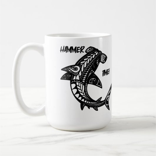 Hammer Time ontwerp Koffiemok (Links)