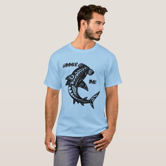 Hammer Time ontwerp T-shirt (Voorkant volledig)