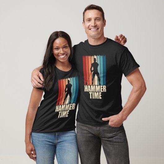 Hammer Time Throwing Thrower Track Field App T-shirt (Unisex)