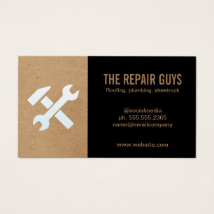 Hammer WFrench Reparatie van het vliegtuig Visitekaartje