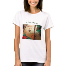 Hammered Dulcimer kersttShirt