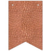 Hammered koperen vormgeving vlaggetjes (Tweede vlag)