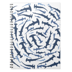 hammerhai hammerhead shark scuba duiken notitieboek