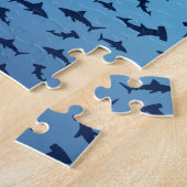 Hammerhead en haaien legpuzzel (Zijkant)