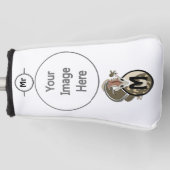 Hammerhead Salamander Monogram Golfheadcover (Voorkant)