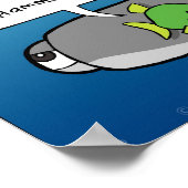 Hammerhead Shaaark, poster voor blinde vlekken (Hoek)