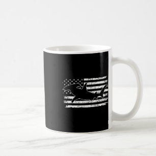 Hammerhead Shark Amerikaanse vlag Onafhankelijkhei Koffiemok