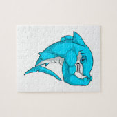 Hammerhead shark as Bodybuilder at Bodybuilding Legpuzzel (Horizontaal)