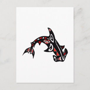 HAMMERHEAD SHARK BRIEFKAART