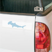 Hammerhead Shark Bumpersticker (Op Truck)