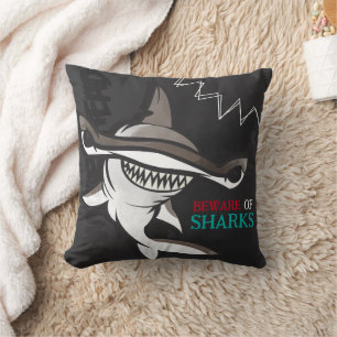 Hammerhead Shark Camouflage Print Kussen