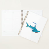 Hammerhead shark cartoon illustration (Devant avec enveloppe)