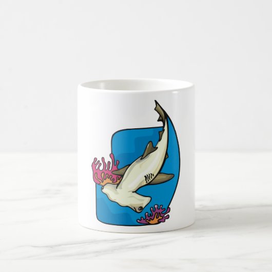 Hammerhead Shark Coffee Mok (Center)