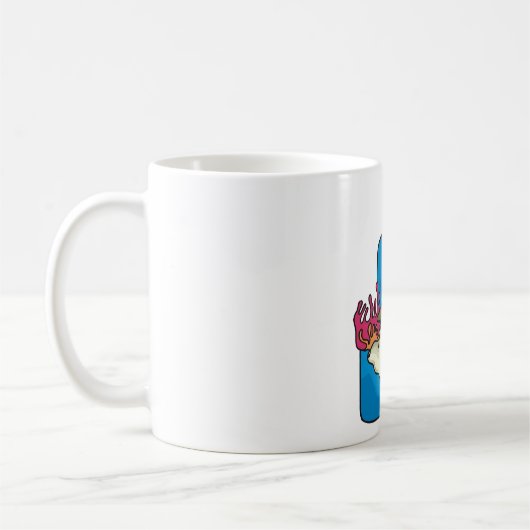 Hammerhead Shark Coffee Mok (Links)