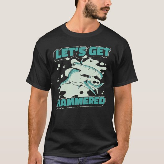 Hammerhead Shark Hammer Fish T-shirt (Voorkant)