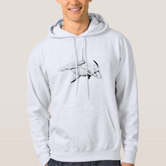Hammerhead shark hoodie (Voorkant)