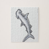 Hammerhead Shark Legpuzzel (Verticaal)